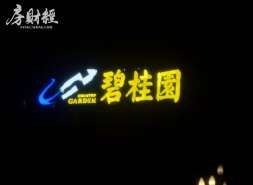 碧桂园前11个月股东权益销售368.9亿元，同比降76.16%